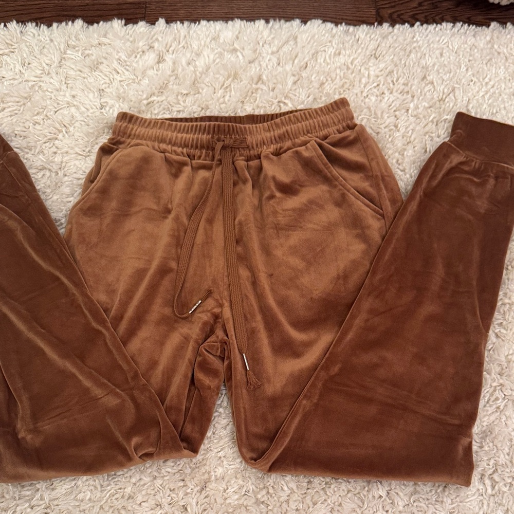 Cozy Brown Jogger Pants